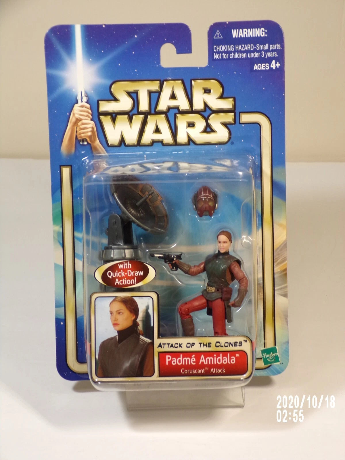 Reference product photo for Hasbro Star Wars Saga - Padmé Amidala (Arena Escape)