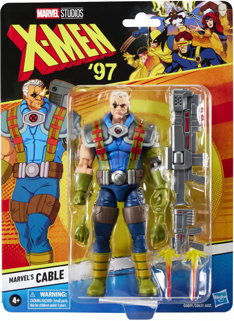 Hasbro X-Men '97 Marvel Legends Cable action figure alternate view