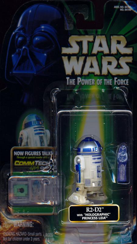 Reference product photo for Hasbro Star Wars - R2-D2 with Holographic Princess Leia - CommTech