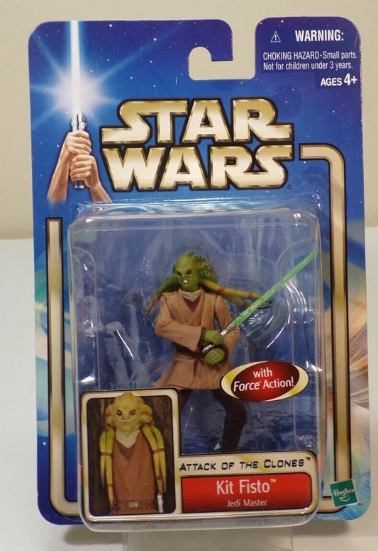 Reference product photo for Hasbro Star Wars Saga - Kit Fisto (Jedi Master)